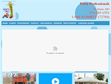 Tablet Screenshot of 88850party.com